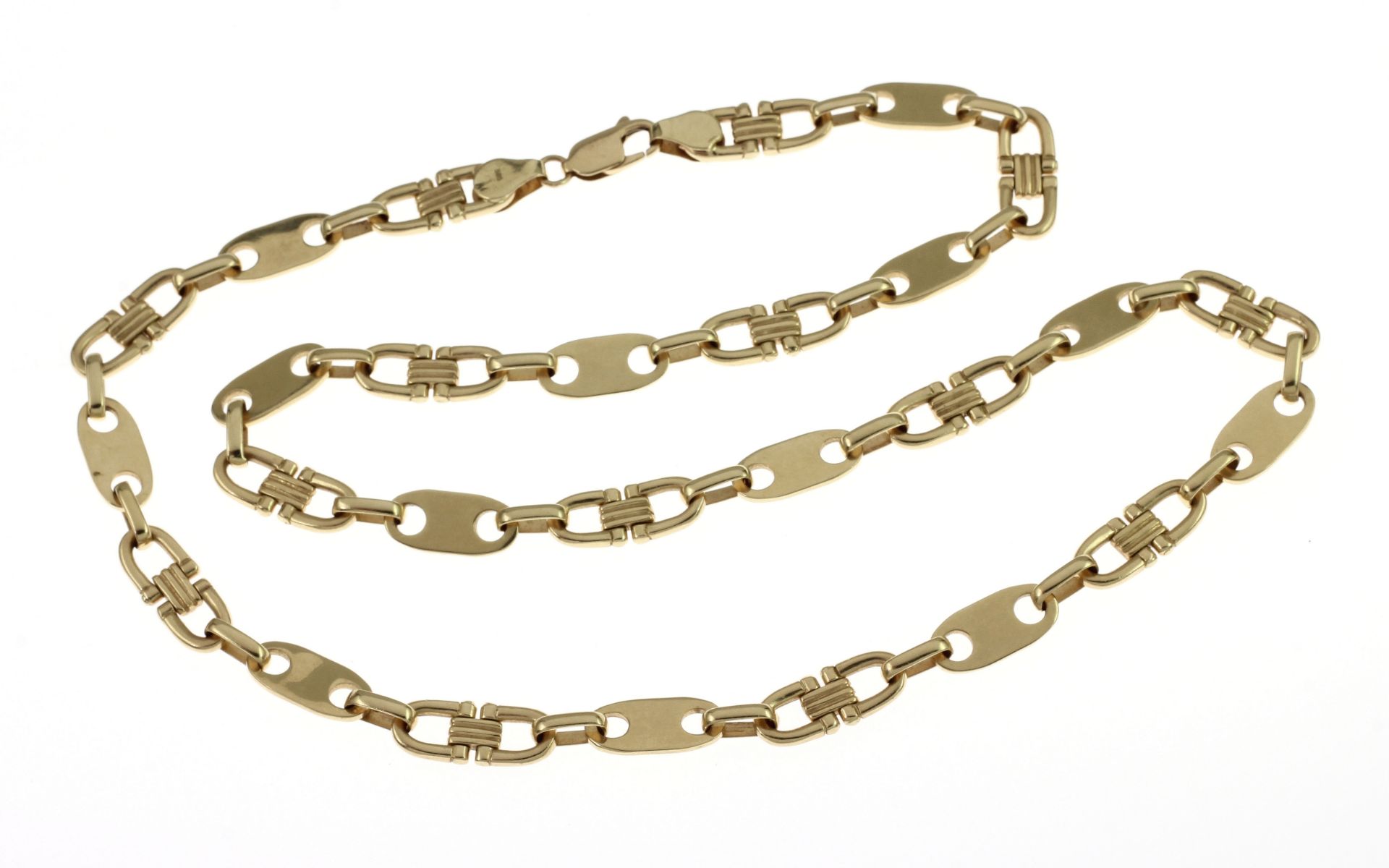 Kette 70.86g 585/- Gelbgold. Laenge 66 cm