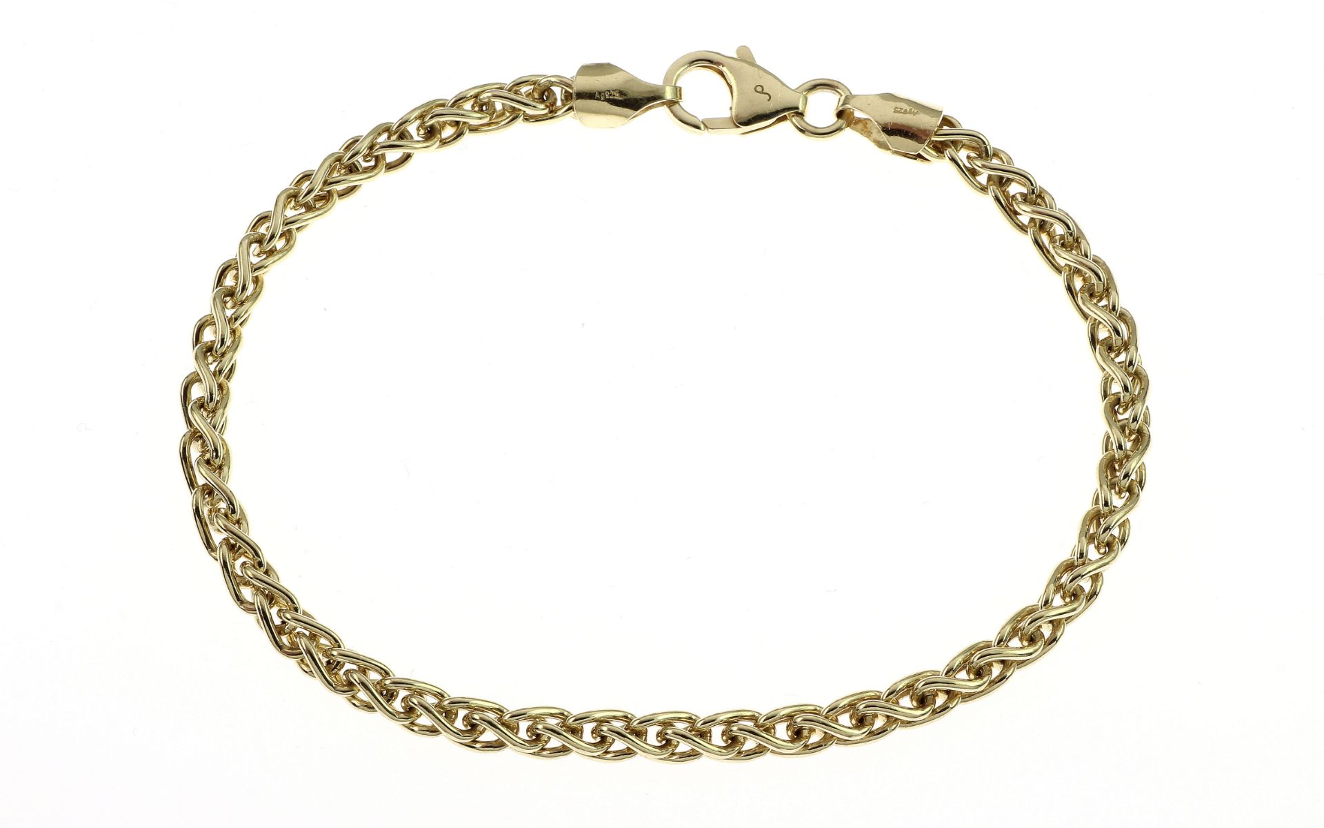 Armband 11.13g 925/- Silber vergoldet. Laenge ca. 21 cm
