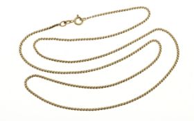 Kette 5.9g 750/- Gelbgold. Laenge ca. 56.50 cm