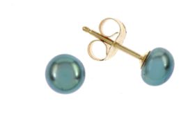 Ohrstecker 0.67g 585/- Gelbgold mit Suesswasser-Zuchtperle