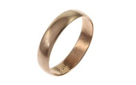 Ring 3.19g 333/- Rotgold. Ringgroesse ca. 65. mit Gravur