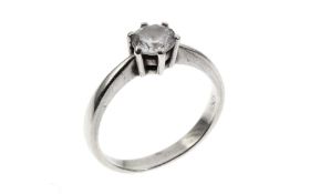 Ring 3.49g 925/- Silber mit Zirkonia. Ringgroesse ca. 59