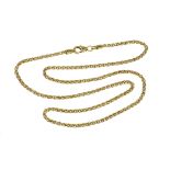 Kette 6.78 gr. 585/- Gelbgold Laenge 40 cm