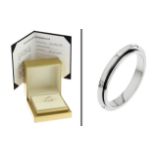 PIAGET Ring 750/- Weissgold mit Diamanten mit Box und Papieren Ringgroesse 49