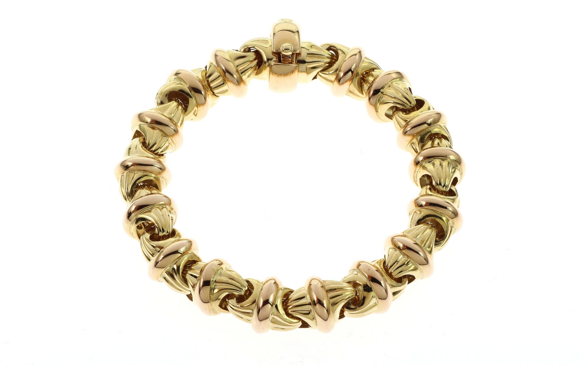 Armband 46.19 gr. 750/- Gelbgold Laenge 21 cm