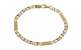 Armband 9.97 gr. 585/- Gelbgold