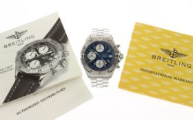 Breitling Chronomat Automatic Edelstahl mit Papieren