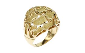 Ring 9.94g 750/- Gelbgold. Ringgroesse ca. 45