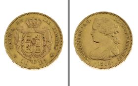 Escudo Goldmuenze Spanien 8.38g 900/- Gelbgold