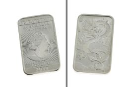 Silberbarren 1 Unze 1 Dollar 2019 31.1g 999/- Silber