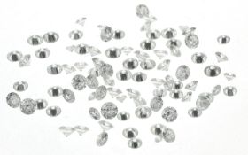 Div. Diamanten ca. 5.1 ct. verschiedene Schliffe und Qualitaeten