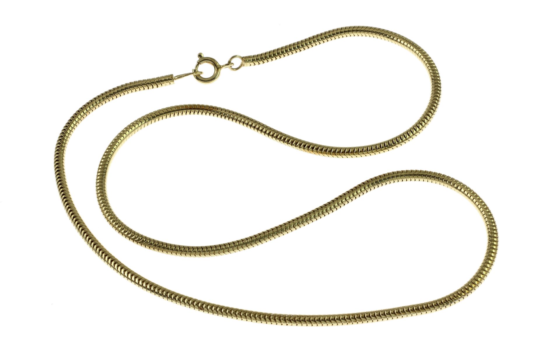 Kette 15.22g 585/- Gelbgold. Laenge ca. 41 cm