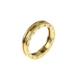 BVLGARI Ring 8.93g 750/- Gelbgold. Ringgroesse 65. ohne Box und ohne Papiere