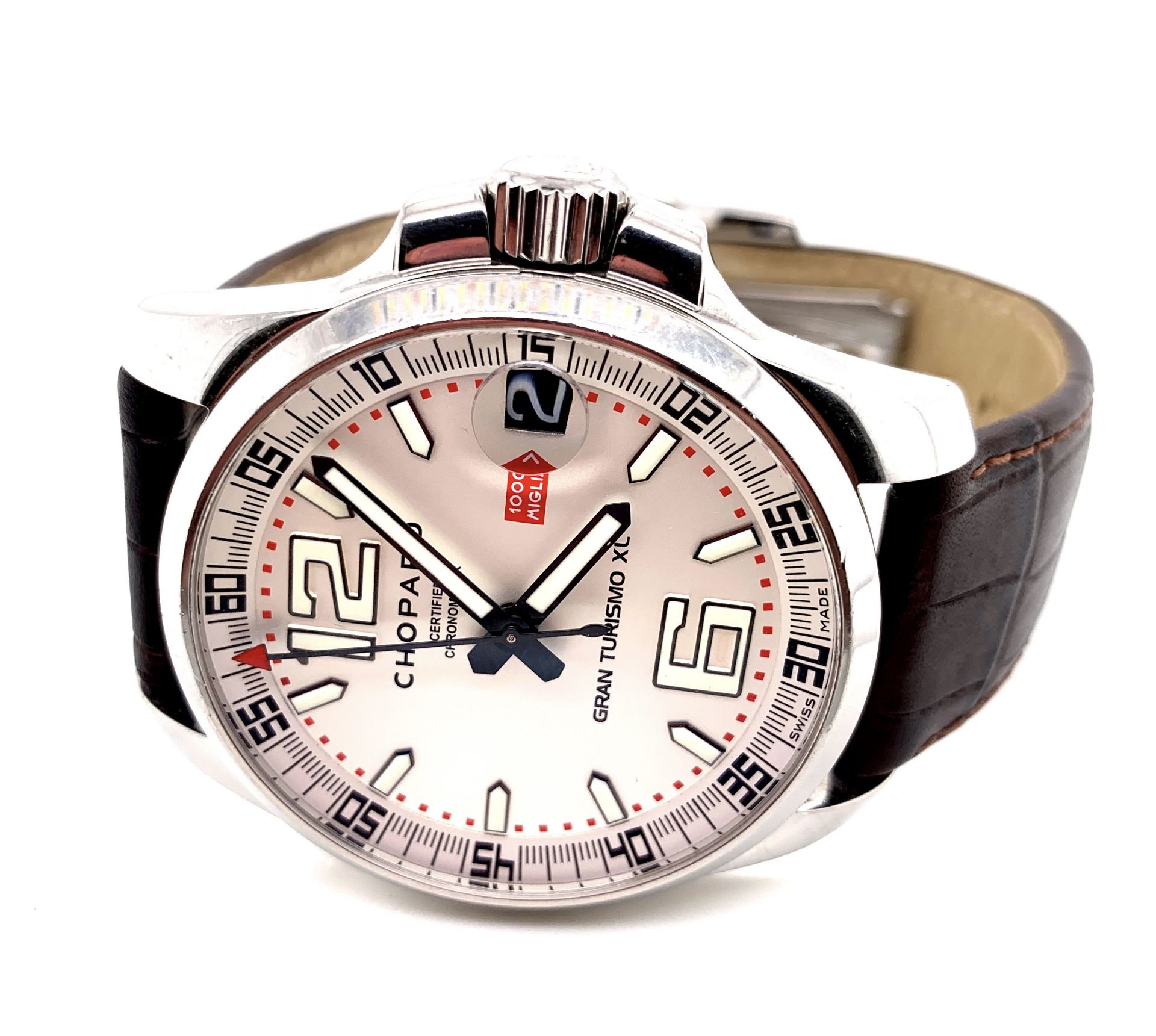 Chopard Mille Miglia Gran Turismo XL Ref. 16/8458 Automatik Edelstahl - Bild 2 aus 4