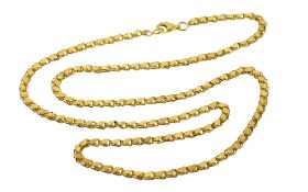 Kette 585/- Gelbgold. Laenge ca. 52 cm