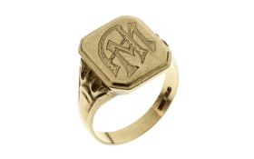 Ring 4.99 gr. 333/- Gelbgold Ringgroesse 63