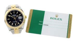 Rolex Datejust II Ref. 126303 Automatik/Edelstahl. ohne Box und mit Papieren. LC150. Kaufdatum 2020