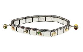 Armband Nomination 18.92g 750/- Gelbgold/Edelstahl