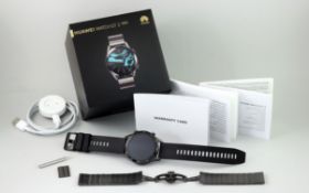 Huawai Smartwatch GT2 46mm mit Box und Zubehoer. Kautschukband und Titanband vorhanden