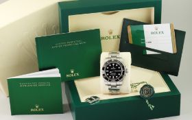 Rolex Submariner Ref. 114060 Automatik Edelstahl. mit Box und mit Papiere. LC150. Kaufdatum: 2018