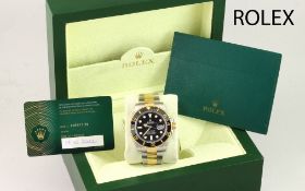 Rolex Submariner Ref. 126613LN Automatik 750/- Gelbgold/Edelstahl. mit Box und mit Papiere. keine or