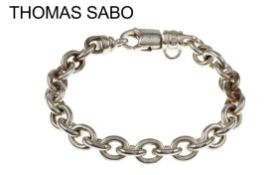 Thomas Sabo Armband 49.76g 925/- Silber. Laenge ca. 21 cm