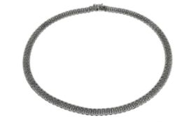 Collier 29.35g 835/- Silber. Laenge ca. 43.50 cm