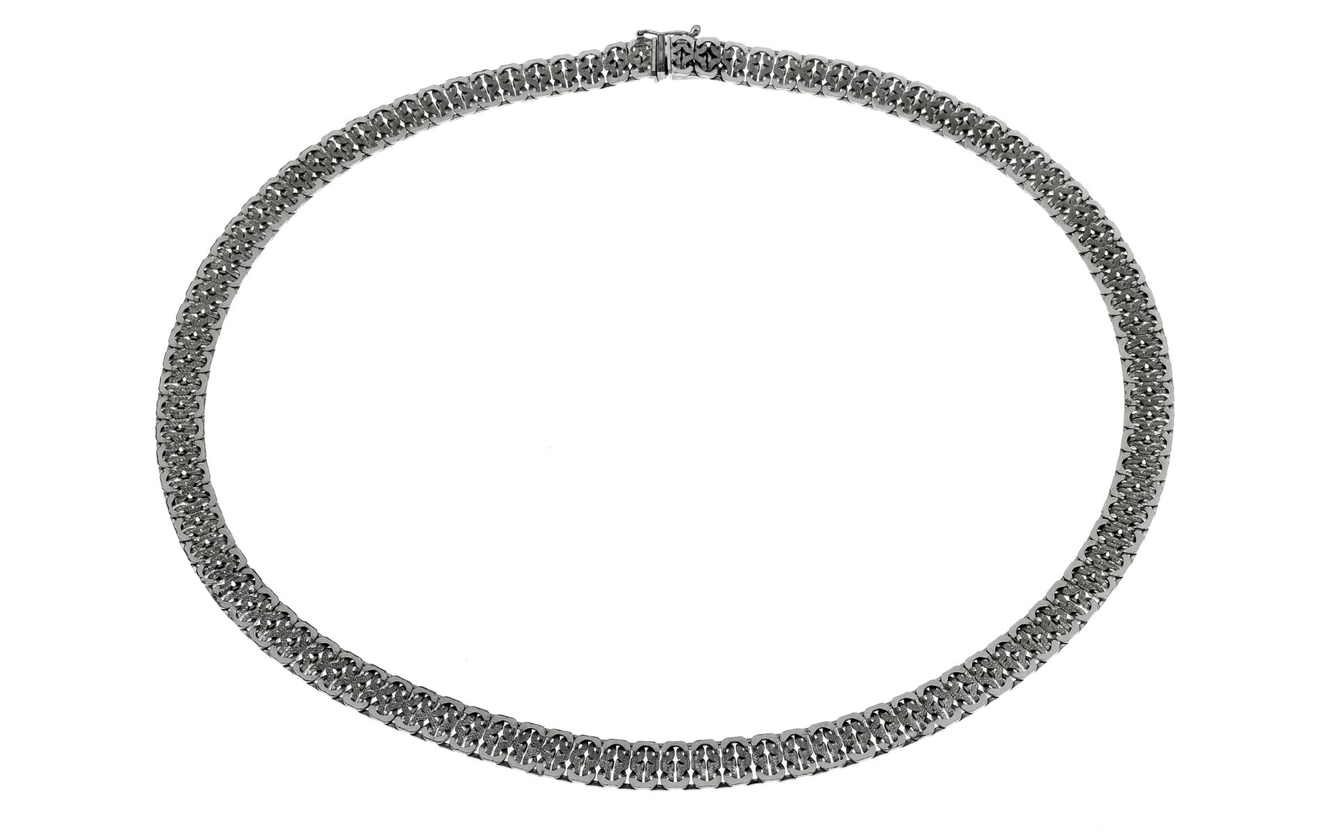 Collier 29.35g 835/- Silber. Laenge ca. 43.50 cm