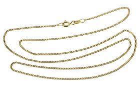 Kette 2.56g 585/- Gelbgold. Laenge ca. 50.50 cm