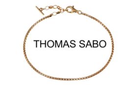 Thomas Sabo Armband 2.46g 925/- Silber vergoldet. Laenge ca. 19 cm