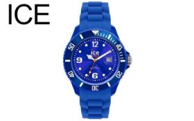 Ice-Watch Ice Forever Damen/Kinder Armbanduhr Blue (Small)