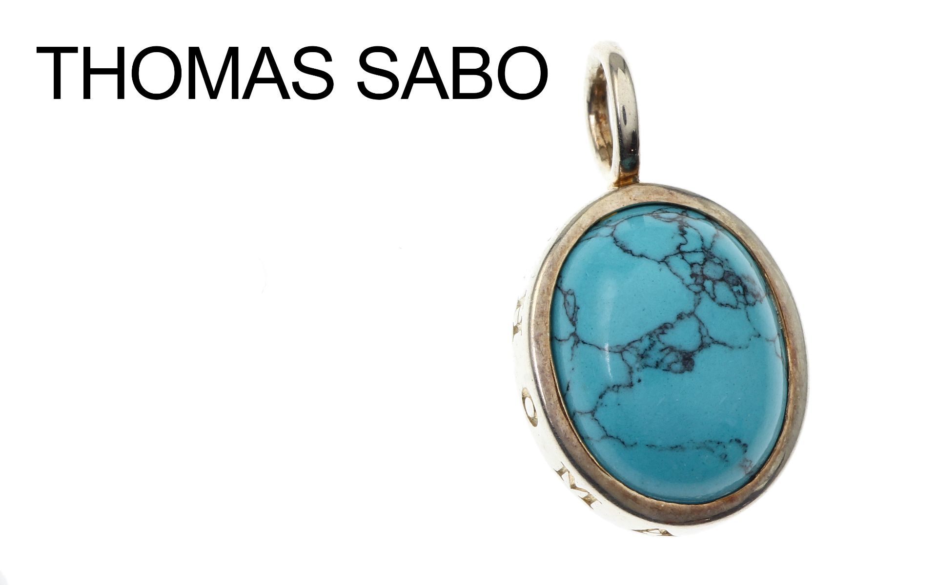 Thomas Sabo Anhaenger 1.76g 925/- Silber mit Stein