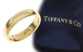 Tiffany & Co. Ring 6.15g 750/- Gelbgold. Ringgroesse ca. 52