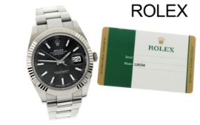 Rolex Datejust II Ref. 126334 Automatik 750/- Weissgold/Edelstahl. ohne Box und mit Papiere. LC160. 