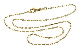 Kette 3.60g 750/- Gelbgold. Laenge ca. 39 cm