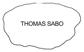 Thomas Sabo Steinkette mit Federring 4.57g 925/- Silber