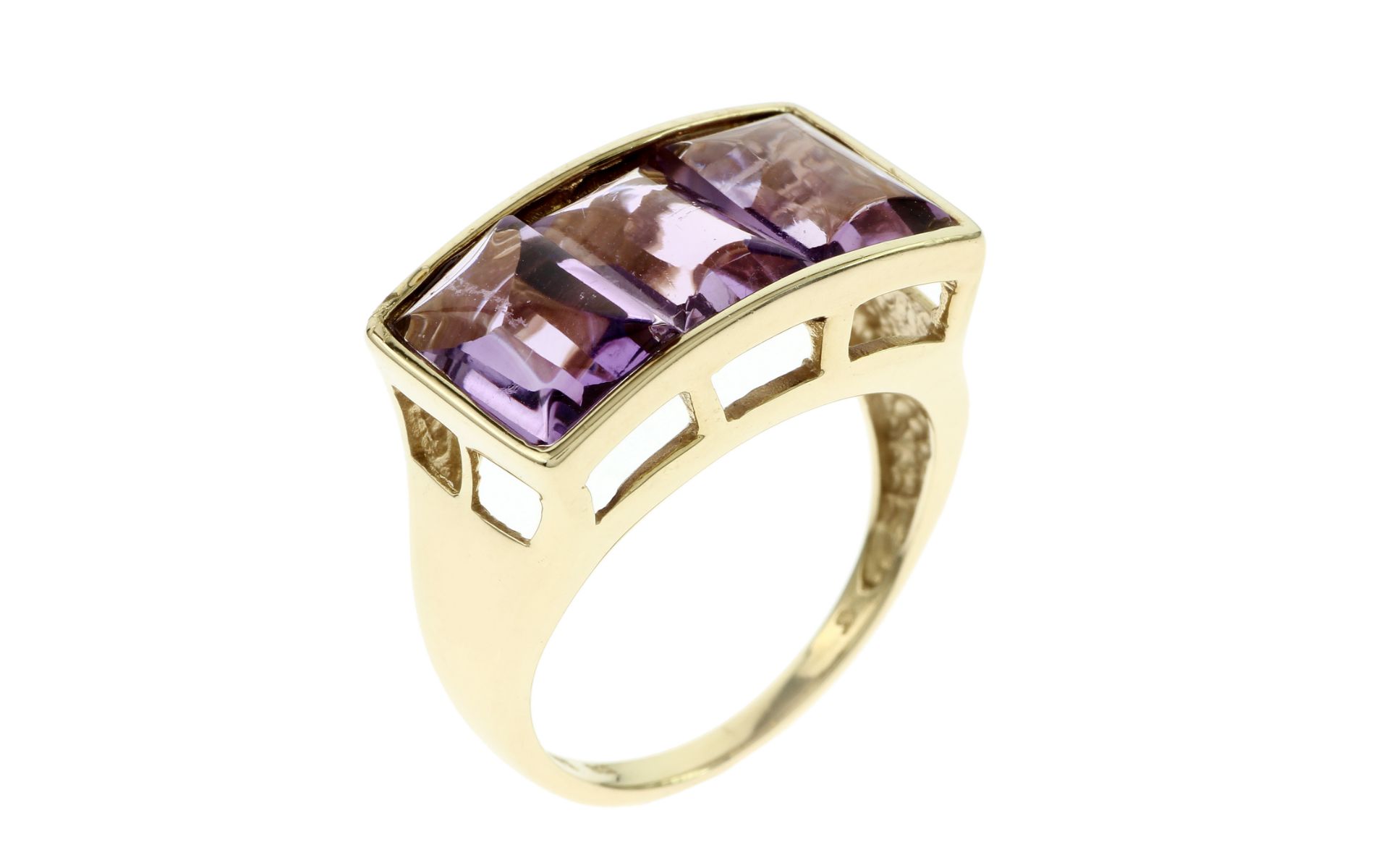 Ring mit Amethysten