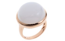 Ring mit Chalcedon