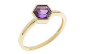 Ring mit Amethyst