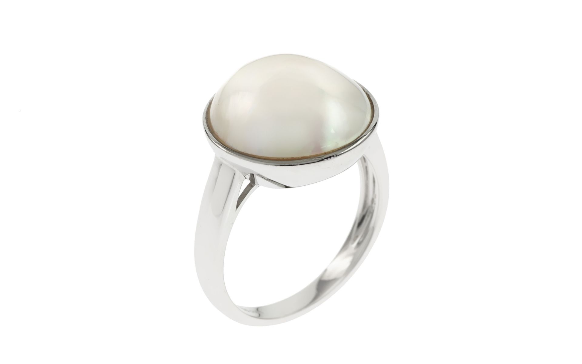 Ring mit Mabé-Perle