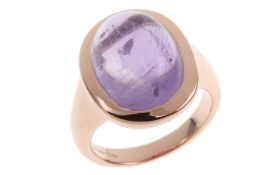 Ring mit Amethyst