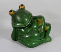 Keramikfigur Frosch