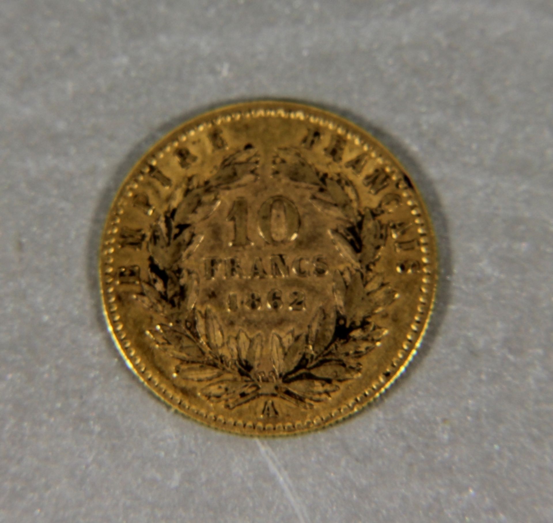 Münze Napoleon III. - Bild 2 aus 2