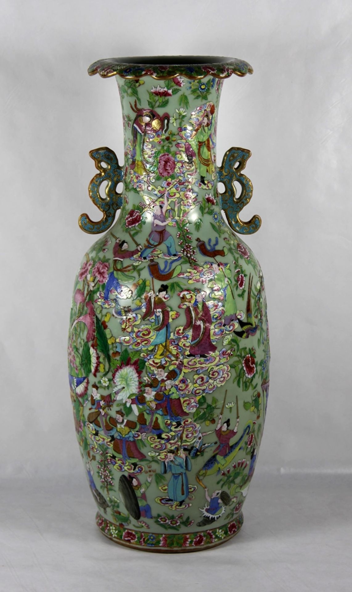 chinesische Vase - Bild 3 aus 11