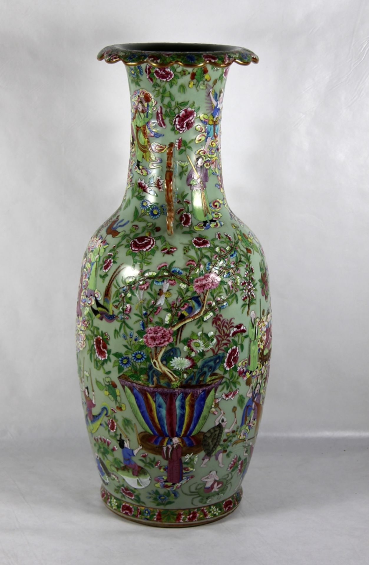 chinesische Vase - Bild 2 aus 11