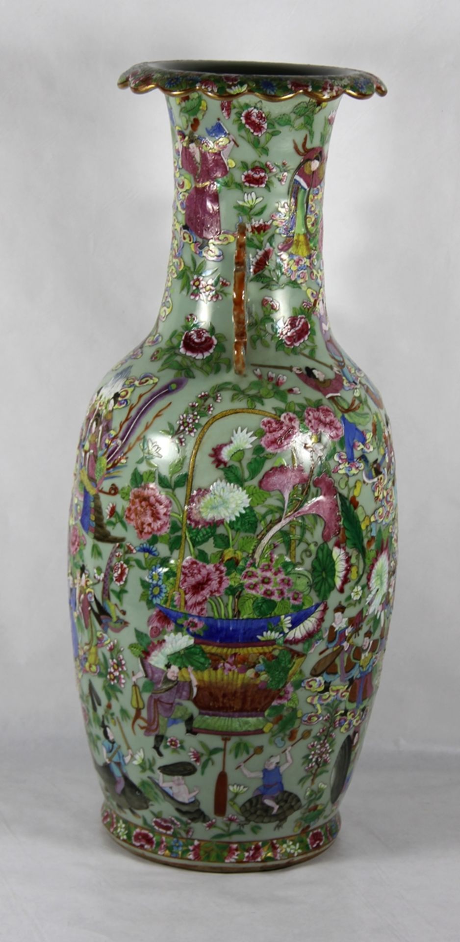 chinesische Vase - Bild 4 aus 11