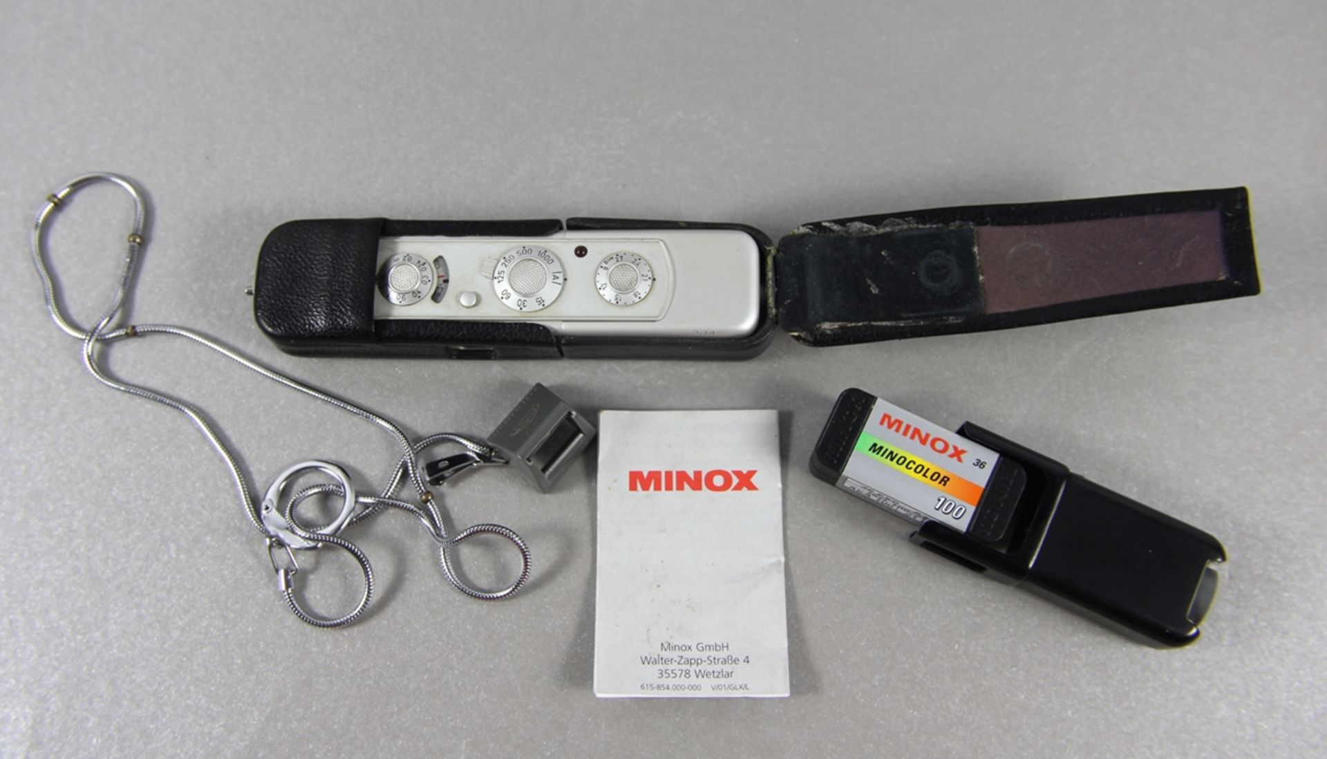 Minox-Kleinstbildkamera