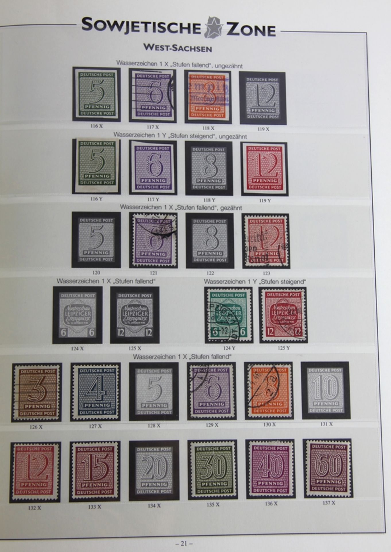 Konvolut Briefmarken Sowjetische Zone - Image 3 of 3