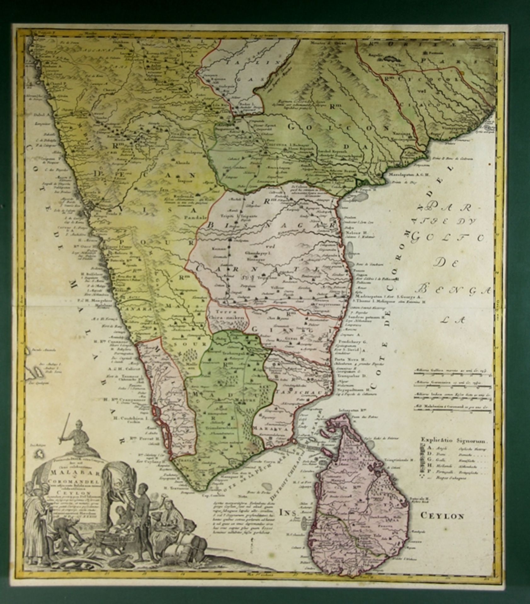 Landkarte Indien - Bild 2 aus 2