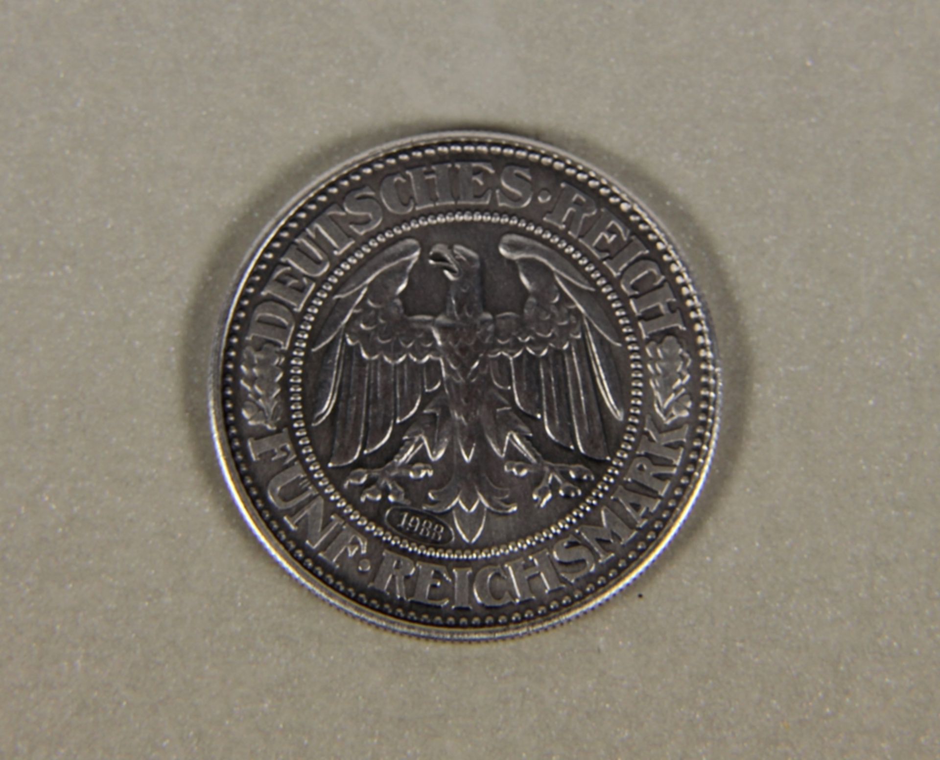5 Reichsmark Eiche - Image 2 of 2